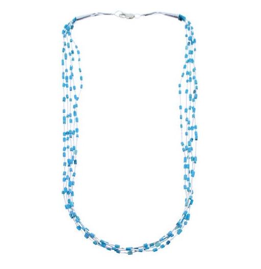 Multi Strand Turquoise Necklace | Multistrand Turquoise Necklace