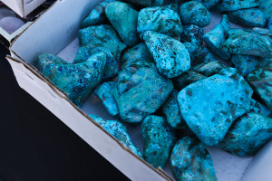Learn more about a turquoise nugget necklace